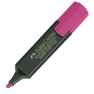 ROTULADOR FLUORESCENTE ROSA FABER CASTELL TEXTLINER 48