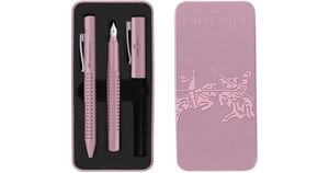 JUEGO BOLI + PLUMA FABER GRIP 2010 ROSA HARMONY