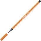 ROTULADOR PEN 68 NARANJA FLUORESCENTE 68/054 STABILO PUNTA MEDIA NEON