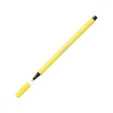 ROTULADOR PEN 68 AMARILLO 68/24 STABILO PUNTA MEDIA