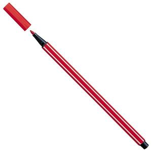 ROTULADOR PEN 68 ROJO 68/48 STABILO PUNTA MEDIA