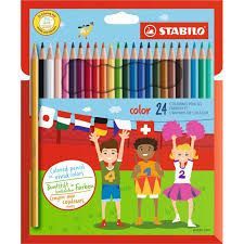 CREYONES 24 STABILO COLOR 1924/77 LAPICES COLORES