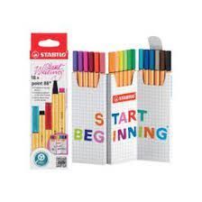 ESTUCHE STABILO POINT 88 18 COLORES 8818/5