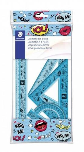 JUEGO REGLAS STAEDTLER 4 PIEZAS 569PB4CO1S