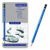 ESTUCHE 12 LAPICES LUMOGRAPH STAEDTLER DUREZAS 100 GT12