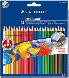 CREYONES ACUARELABLES STAEDTLER 24 COL. 144 10NC24 LAPICES COLORES