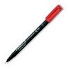 ROTULADOR F PERMANENTE ROJO LUMOCOLOR STAEDTLER 318-2