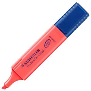 ROTULADOR ROJO FLUORESCENTE STAEDTLER TEXTSURFER CLASSIC 364-2