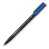 ROTULADOR F PERMANENTE AZUL LUMOCOLOR STAEDTLER 318-3