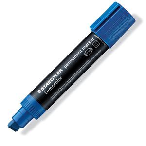 ROTULADOR AZUL EXTRA GRUESO PERMANENTE STAEDTLER 388-3