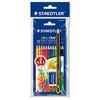 PACK CREYONES 12 STAEDTLER + GOMA/LAPIZ NORIS 61 SET6