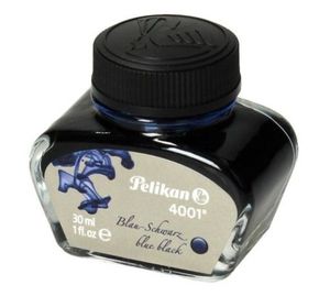 TINTERO AZUL NEGRO PELIKAN 4001 30ML 301028