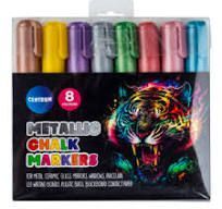 EST. 8 ROTULADORES TIZA METALIZADOS COLORES RO89788 CENTRUM