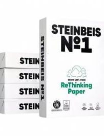 PAQUETE 500H A4 PAPEL RECICLADO STEINBEIS 80G 168946