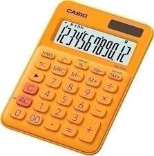 CASIO MS-20UC RG NARANJA SOBREMESA CALCULADORA