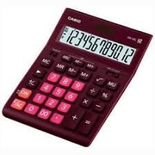 CALCULADORA CASIO GR-12 SOBREMESA COLORES