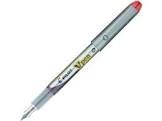 PILOT PLUMA ROJA V-PEN SILVER DESECHABLE 43087