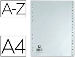 JUEGO SEPARADORES INDICE A-Z A4 MULTITALADRO KF00325