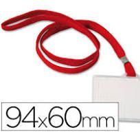 IDENTIFICADOR CORDON ROJO RIGIDO KF03303 DISTINTIVO