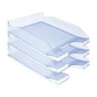 BANDEJA PLASTICA AZUL CLARO TRANSP APILAB CONNECT KF04202