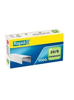 C/. GRAPAS 24/6 RAPID 1000U GALVANIZADAS 22/6