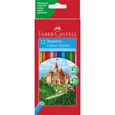 CREYONES FABER CASTELL 12 COLORES 49290