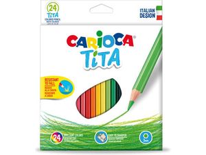CREYONES CARIOCA 24 COLORES TITA LAPICES