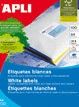 ETIQUETA BLANCA DIN A4 RECTA 100 H (CAJA) 01281 APLI