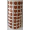 ROLLO GOMETS REDONDOS MARRON 10MM APLI 11481
