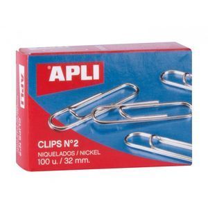 C/ CLIPS NIQUELADOS N2 (100) 11711 MEDIANOS APLI