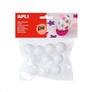 BOLSA BOLAS POREXPAN 25MM 10 U APLI 13278