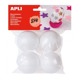 BOLSA BOLAS POREXPAN 45MM 4U APLI 13279