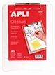 PORTAPAPELES APLI TRANSPARENTE A4 CLIPBOARD 13780