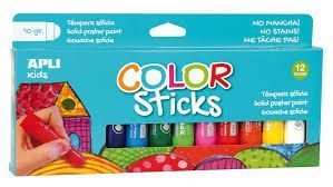 TEMPERA SOLIDA 12 COLORES APLI 14228