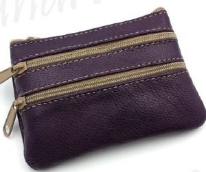 MONEDERO PIEL M11 BOLSO 3 CREMALLERAS REGUERA SIN CAJA COLORES SURTIDOS