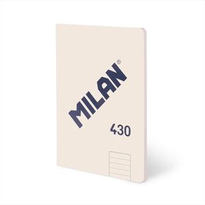 LIBRETA BLANCA MILAN A4 ENCOLADA 1 RAYA 48H 95 GR 430 HORIZONTAL