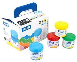 CAJA TEMPERAS MILAN 12 COLORES 40ML 03C212