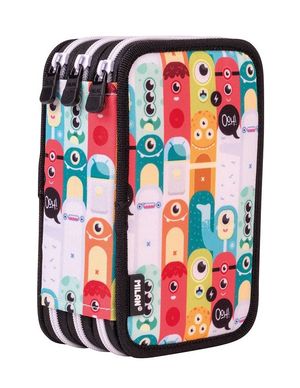 ESTUCHE PLUMIER MILAN 3 PISOS ALIENS