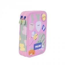 ESTUCHE PLUMIER MILAN 2 PISOS GREEN GROW