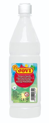 TEMPERA LIQUIDA 1 LITRO BLANCA JOVI