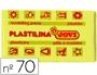PLASTILINA AMARILLO CLARO PEQUE�A 50G JOVI 22120