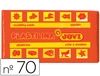 PLASTILINA NARANJA PEQUE�A 50G JOVI 22126