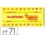 PLASTILINA AMARILLO CLARO MEDIANA 150G JOVI 22136