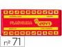 PLASTILINA ROJA MEDIANA 150G JOVI 22137