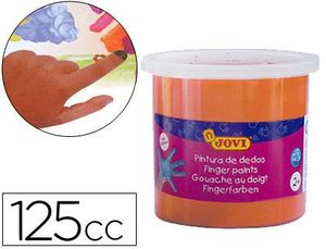 TEMPERA DEDOS NARANJA 125 ML JOVI 59114
