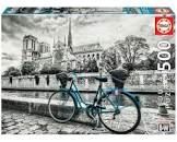 PUZZLE 500 P. BICICLETA AZUL NOTRE DAME EDUCA