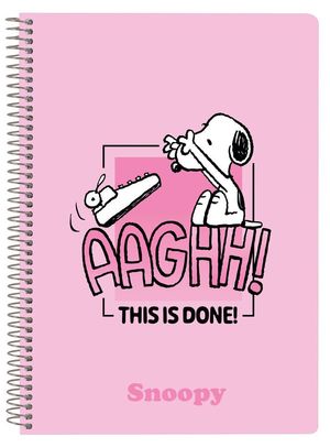 CUADERNO A5 SNOOPY SAFTA 80H