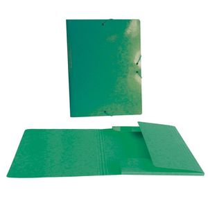 CARPETA VERDE A3 SENFORT SOLAPAS ELASTICO 2602-3