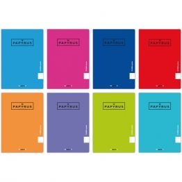 LIBRETA GRAPADA PP PAPYRUS 4MM GRAFOPLAS 48H 90G 88421799