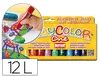 TEMPERA SOLIDA 12 COLORES INSTANT PLAYCOLOR ONE 74073